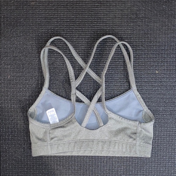 Grey Nike Training Sports Bra - Picture 2 of 4